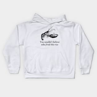 Shrimp Fried Rice Kids Hoodie